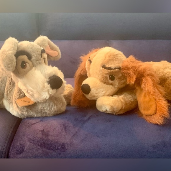 Lady and the Tramp Vintage Plush Toys - Picture 7 of 10